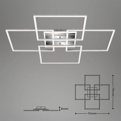 BRILONER Leuchten - Smarte LED Deckenleuchte, funktioniert mit Amazon Alex