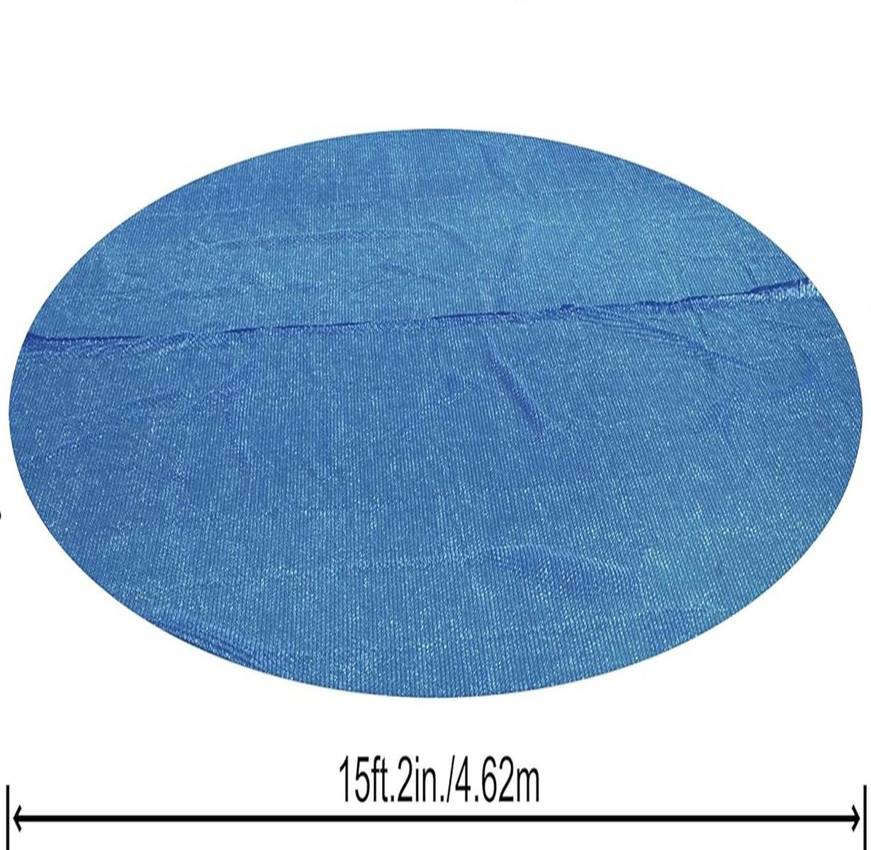 Bestway Flowclear™ Solarabdeckplane, Ø 462 cm, für runde 457 cm und 488 cm Aufstellpools, blau