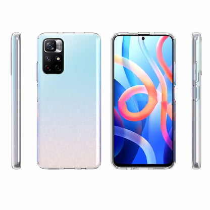 Hülle für Xiaomi Poco M4 Pro 5G/Redmi Note 11S 5G Handy Silikon Cover Case klar