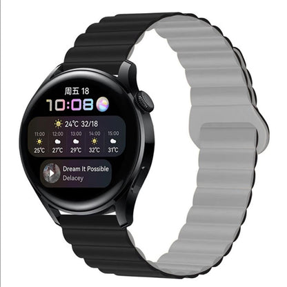 Armband für Samsung Galaxy Watch6/5/5Pro/4/3 Silikon Ersatzband 25mm magnetisch