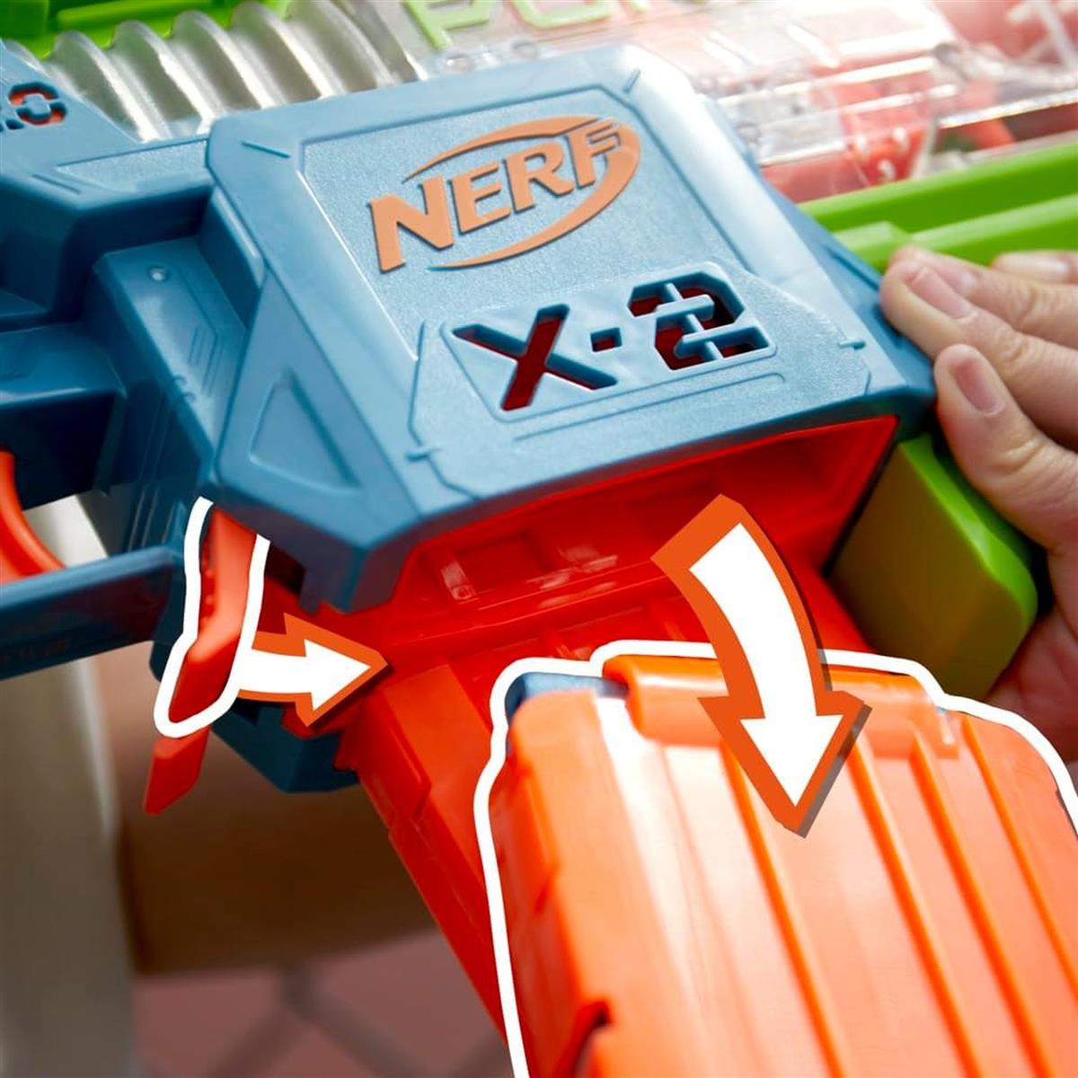 Nerf Elite 2.0 motorisierter Double Punch Dart-Blaster