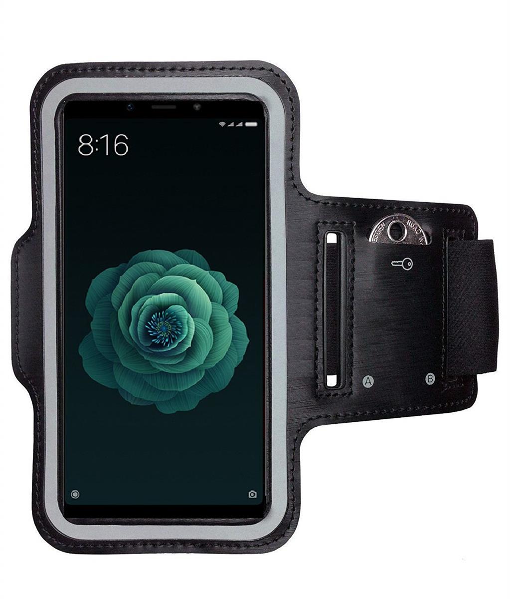 Armband für Xiaomi Mi A2 / Xiaomi 6X Sportarmband Handy Tasche Fitness Jogging Handyhülle