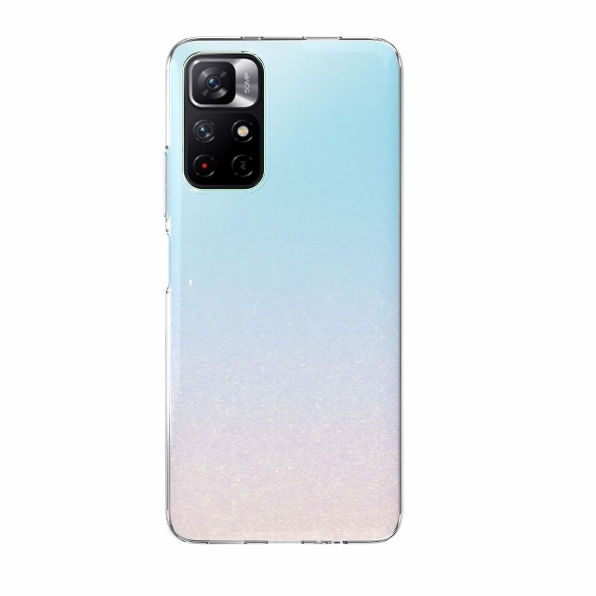 Hülle für Xiaomi Poco M4 Pro 5G/Redmi Note 11S 5G Handy Silikon Cover Case klar