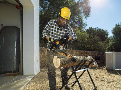 McCulloch Benzin-Kettensäge CS 50S: 2100 W Motorleistung, 45 cm Schwertlänge, doppelte Kettenbremse, Start-Stopp-Schalter