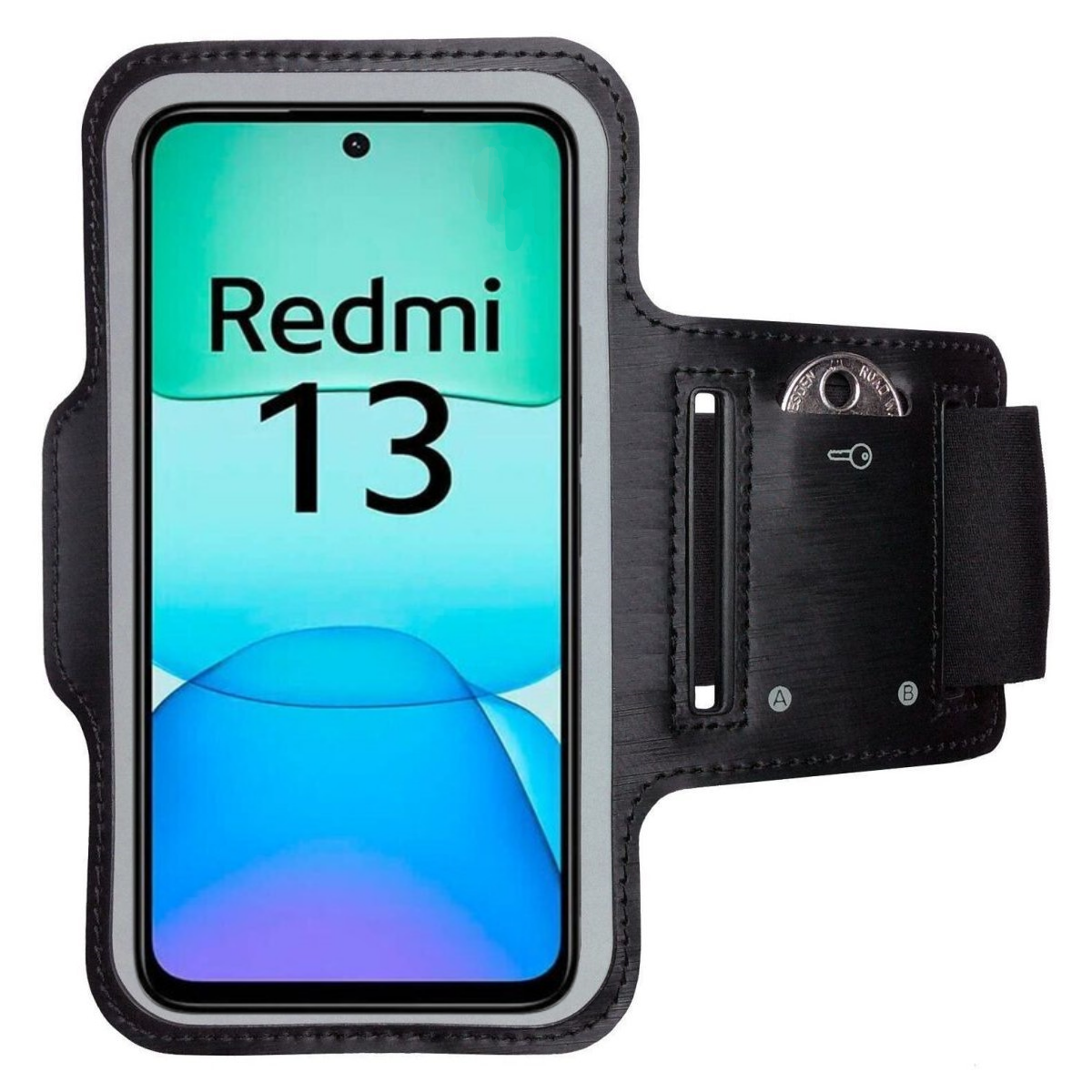 Sportarmband für Xiaomi Redmi 13 5G/4G Sport Fitness Armband Handyhülle Joggen