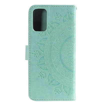 Hülle für Samsung Galaxy S20 Plus Handyhülle Flip Case Schutzhülle Mandala Grün