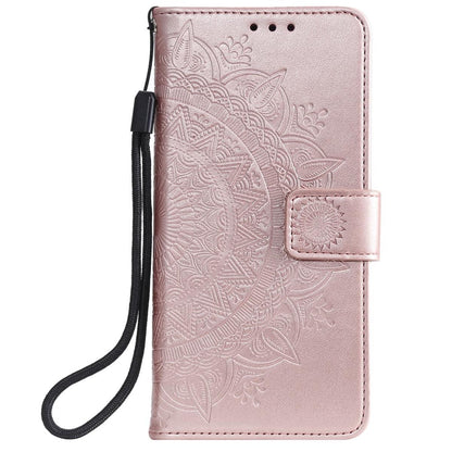 Hülle für Samsung Galaxy S20 Plus Handyhülle Flip Case Schutzhülle Cover Mandala Rosegold