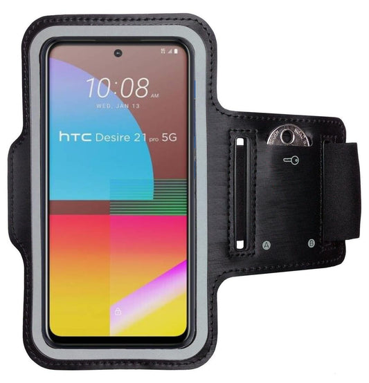 Sportarmband für HTC Desire 21 Pro 5G Handy Fitness Hülle Armband Laufhülle