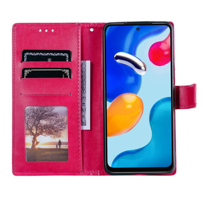 Hülle für Xiaomi Redmi Note 11/11S 4G/Poco M4 Pro Handy Flip Cover Mandala Pink