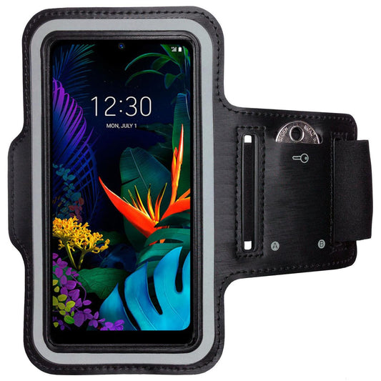 LG K50 Handy Sport Armband Hülle Sportarmband Tasche Laufhülle