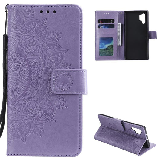 Hülle für Samsung Galaxy A32 4G Handy Tasche Flip Case Cover Etui Mandala Lila