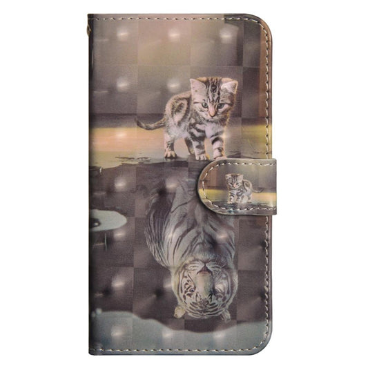 Hülle für Samsung Galaxy J8 2018 Handyhülle Flipcase Schutztasche Motiv Tiger