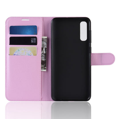 Hülle für Samsung Galaxy A50/A30s Handyhülle Flip Case Cover Handytasche Bumper Rosa