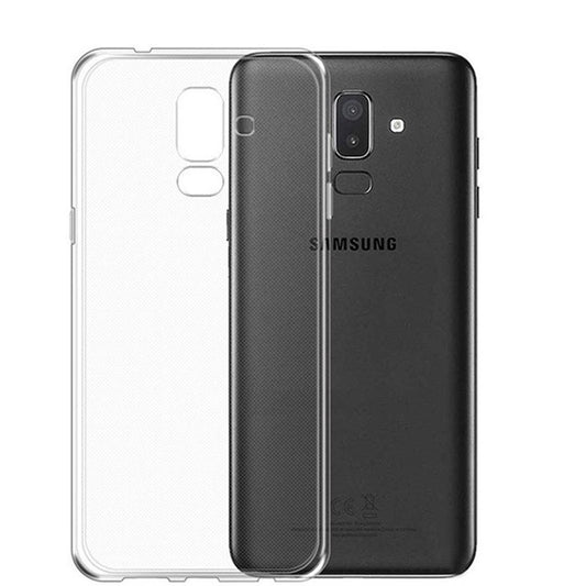 Hülle für Samsung Galaxy J8 [2018] Handyhülle Silikon Case Cover Handytasche klar