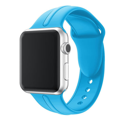 Sportarmband für Apple Watch 49/45/44/42mm Series Ultra/8/7/6/SE/5/4 Hellblau