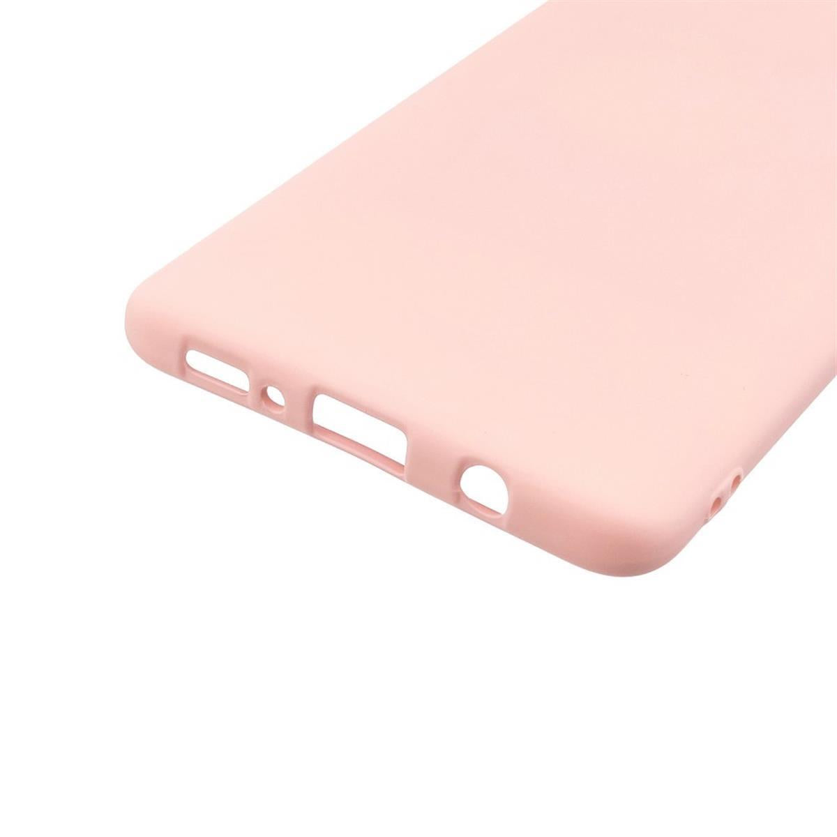 Hülle für Samsung Galaxy A32 4G Handyhülle Silikon Case Cover Bumper Matt Rosa