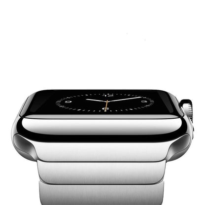 Gliederarmband für Apple Watch 49/45/44/42mm Band Series Ultra/8/7/6/SE/5 Silber