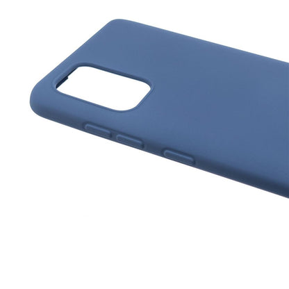 Hülle für Samsung Galaxy A32 4G Handyhülle Silikon Case Cover Bumper Matt Blau