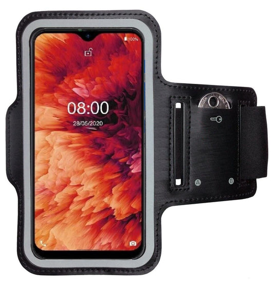 Sportarmband für Ulefone Note 8P 4G Handy Fitness Hülle Armband Laufhülle