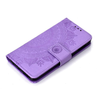 Hülle für Samsung Galaxy S10e Handyhülle Flip Case Schutzhülle Mandala Lila