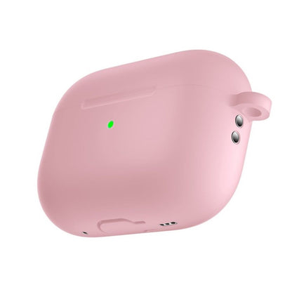 Hülle für Apple AirPods Pro 2 Silikon Case Cover Etui Bumper Schutzhülle Rosa