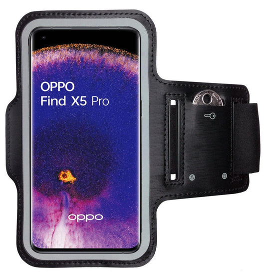 Sportarmband für OPPO Find X5 Pro Handy Fitness Hülle Armband Laufhülle