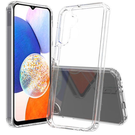 Hülle für Samsung Galaxy A15 Handyhülle Case Hybrid Silikon Bumper Cover Klar