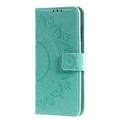 Hülle für Samsung Galaxy Note10 Lite Handyhülle Flip Case Schutzhülle Cover Mandala Grün