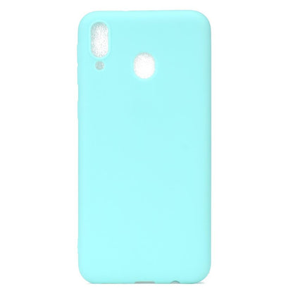 Hülle für Samsung Galaxy A40 Handyhülle Silikon Cover Schutzhülle Soft Case matt Grün