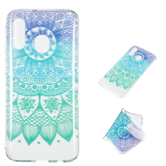 Hülle für Samsung Galaxy A40 Case Schutzhülle Bumper Motiv Cover Mandala