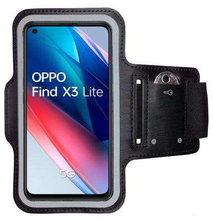 Sportarmband für OPPO Find X3 Lite 5G Handy Fitness Hülle Armband Laufhülle