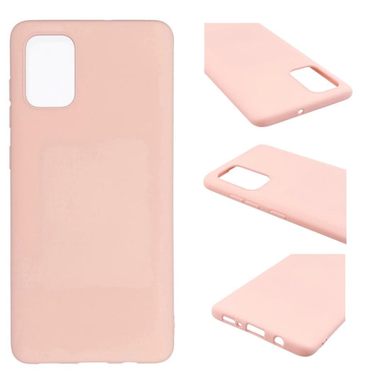 Hülle für Samsung Galaxy A32 4G Handyhülle Silikon Case Cover Bumper Matt Rosa