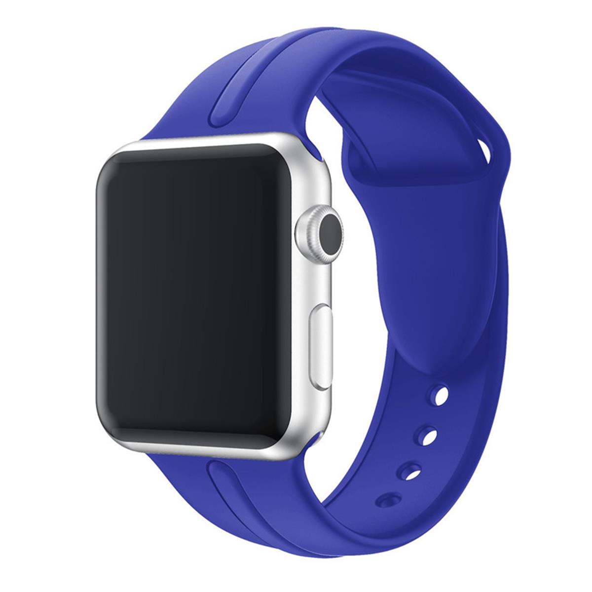 Sportarmband für Apple Watch 49/45/44/42mm Series Ultra/8/7/6/SE Royalblau