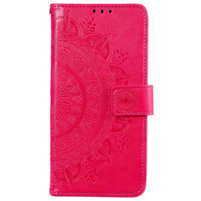 Hülle für Xiaomi 12 Pro Handyhülle Flip Case Cover Tasche Etui Mandala Pink