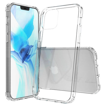 Hülle für Apple iPhone 12 / iPhone 12 Pro Handyhülle Hybrid Case Bumper Klar