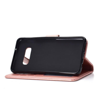 Hülle für Samsung Galaxy S10e Handyhülle Flip Case Schutzhülle Mandala Rosegold