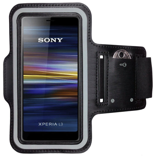 Sony Xperia L3 Handy Sport Armband Hülle Sportarmband Fitness Tasche