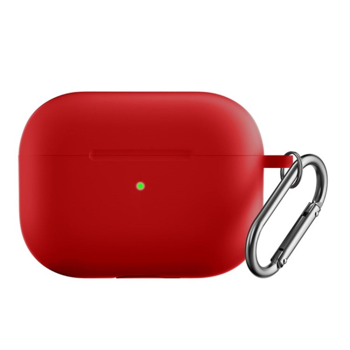 Hülle für Apple AirPods Pro 2 Silikon Case Cover Etui Bumper Schutzhülle Rot