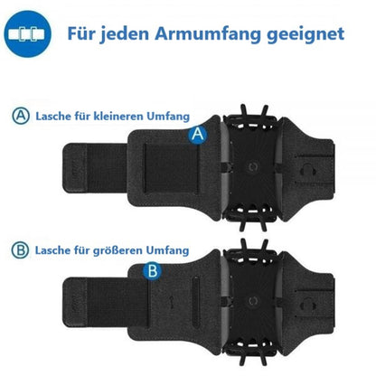 Sportarmband Fitness Armband Laufhülle 4,0 - 7,0 Zoll Universal Blau