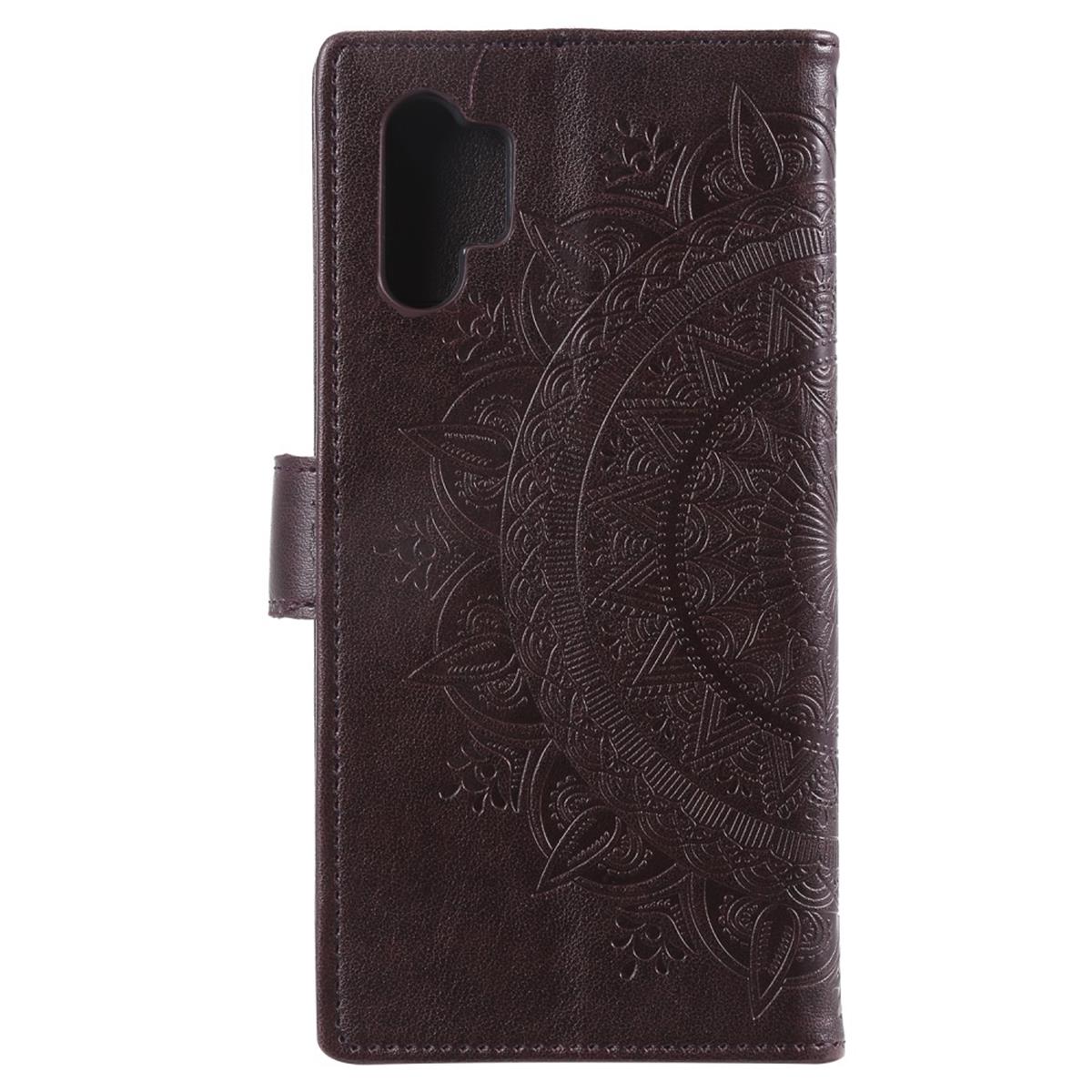 Hülle für Samsung Galaxy A32 5G Handy Tasche Flip Case Cover Mandala Braun