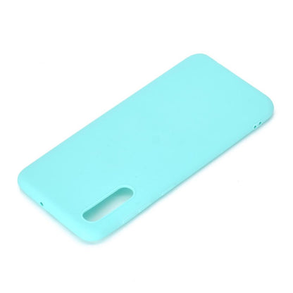Hülle für Samsung Galaxy A50/A30s Handyhülle Silikon Case Cover Handytasche matt grün