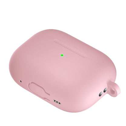 Hülle für Apple AirPods Pro 2 Silikon Case Cover Etui Bumper Schutzhülle Rosa