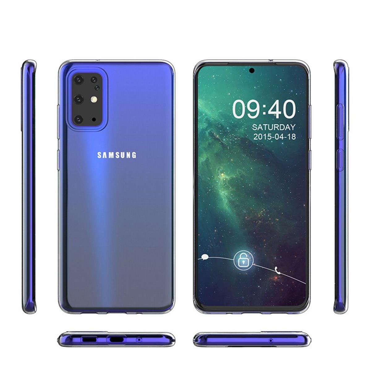 Hülle für Samsung Galaxy S20 Plus Handyhülle Silikon Cover Schutzhülle Case klar