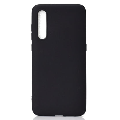 Hülle für Samsung Galaxy A50/A30s Handyhülle Silikon Case Cover Bumper matt schwarz