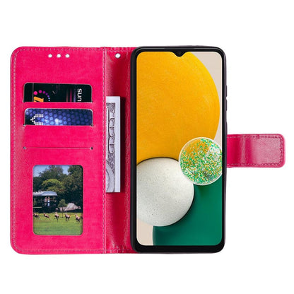 Hülle für Samsung Galaxy A13 4G Handy Flip Case Cover Schutzhülle Mandala Pink