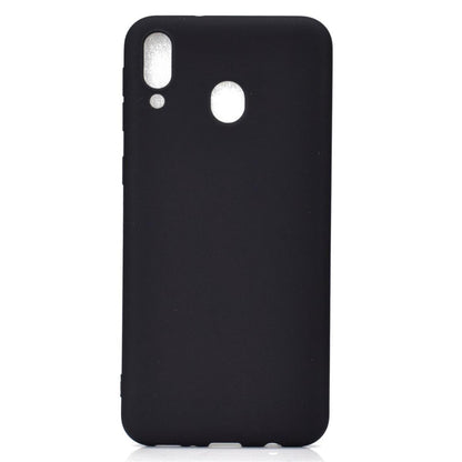 Hülle für Samsung Galaxy A40 Handyhülle Silikon Cover Schutzhülle Case matt Schwarz