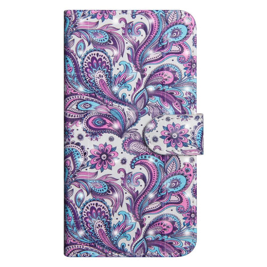 Hülle für Samsung Galaxy J8 2018 Handyhülle Flip Case Tasche Cover Motiv Blumen