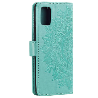 Hülle für Samsung Galaxy Note10 Lite Handyhülle Flip Case Schutzhülle Cover Mandala Grün