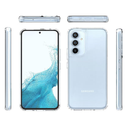 Hülle für Samsung Galaxy A54 5G Handy Case Hybrid Silikon Bumper Cover Klar