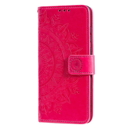 Hülle für Samsung Galaxy A51 Handyhülle Flip Case Schutzhülle Cover Mandala Pink